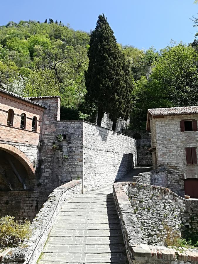 Civico 10 Hotel Gubbio Bagian luar foto